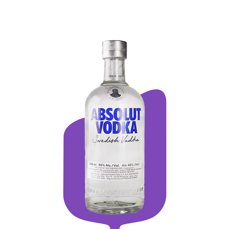 Vodka Absolut Clásico X 700 Ml. - Miluvas